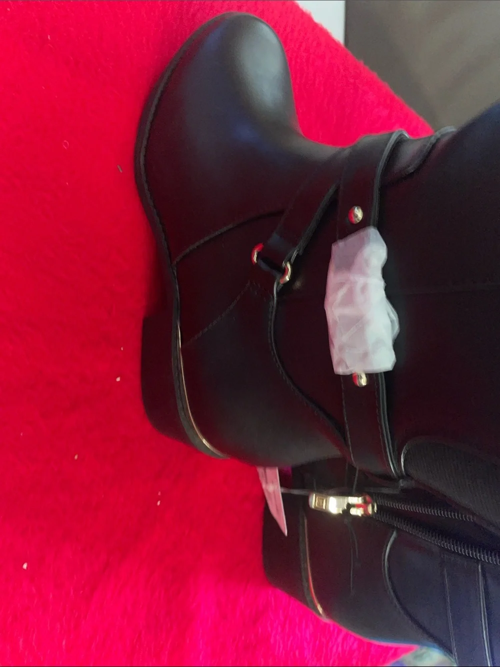 Liz Claiborne Black Over-the-Knee Riding Boots